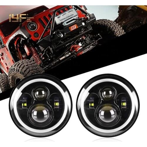 7 Inch IP67 Waterproof Car LED Headlight Car Accessories for UAZ Hunter/Suzuki Jimmy/Jeep Wrangler JL