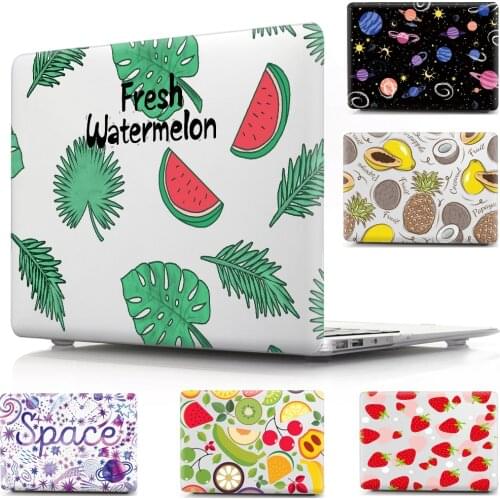 Printed Pattern Case For Macbook Air Pro Retina 11 12 13 15 16 inch Cover for Mac book Touch Bar ID Air Pro 13.3 15.4 inch Case