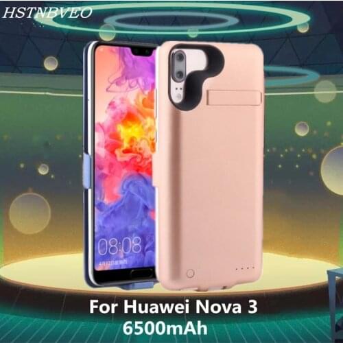 6500mAh Battery Charger Cases For Huawei Nova 3 Charging Case Power Bank Charging Cover For Huawei Nova 3 Extenal Battery Case