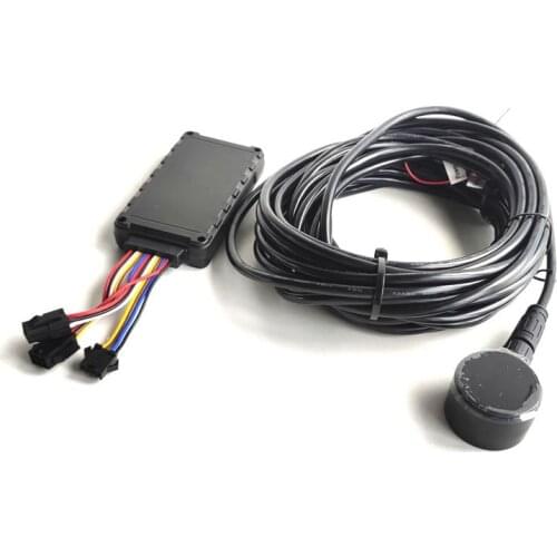 4G GPS Tracker with BLE Ultrasonic Fuel Level Sensor 100CM Measurement Range Fuel Sending Unit for Truck Vehicle