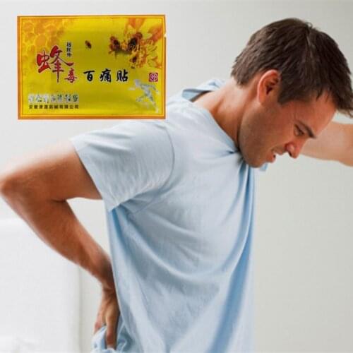 Chinese herbal Bee venom Pain Relief balm Joint pain patch Neck Foot/elbow body pain relaxation patch plaster Wholesale
