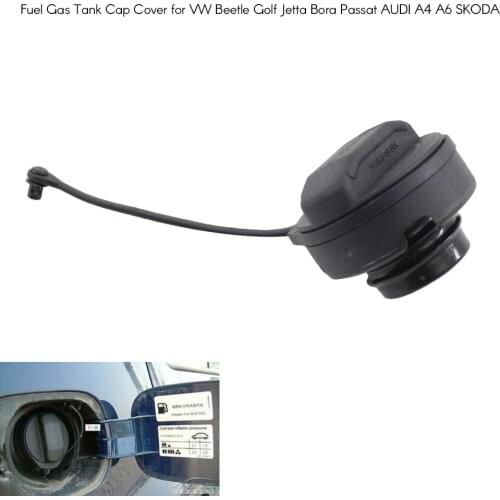 Fuel Gas Tank Cap Cover for VW Beetle Golf Jetta Bora Passat AUDI A4 A6 SKODA Car Styling