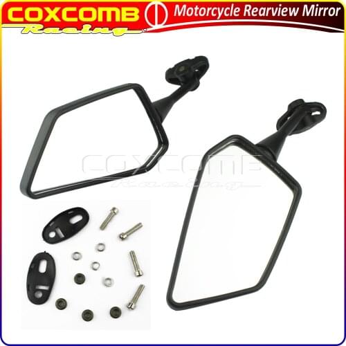 For HYOSUNG GT 125R/250R/650R/650S Motorcycle Black Rearview Mirrors Side Mirror For Honda CBR 900/919/929/954/600 98-03