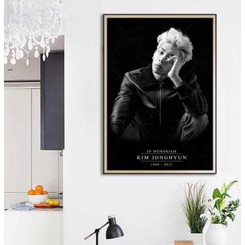 Jonghyun In Memoriam Wall Art Posters Prints Canvas Canvas Painting Living Room Bedroom Home Office Hotel Apartment