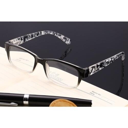 Seemfly Fashion Reading Glasses Ultralight Women Retro Portable Printing Presbyopic Eyeglasses Spectacle Magnification Eyewear