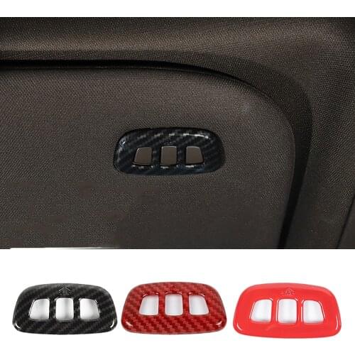 Fit for Ford F150 2015-2021 ABS Garage Control Switch Button Trim Decorative Cover Interior Car Accesories