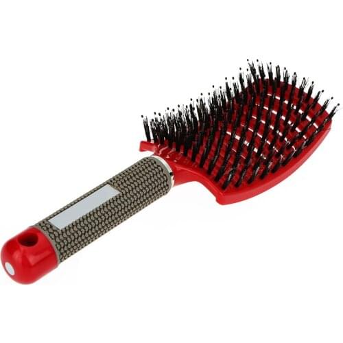 Scalp Massage Beauty Hair Comb Unisex Salon Hairdressing Stying Tools Detangle Hairbrush Non-slip Homehold Comb Hair Care