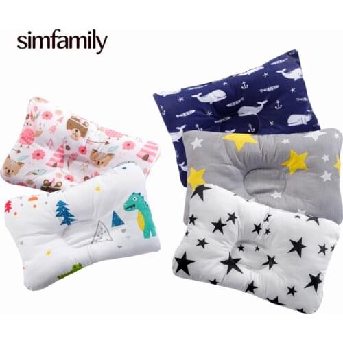[Simfamily] Baby Nursing Pillow For Baby Pillow Prevent Flat Head Shaping Pillow For Newborns Baby Room Decoration 21x32cm