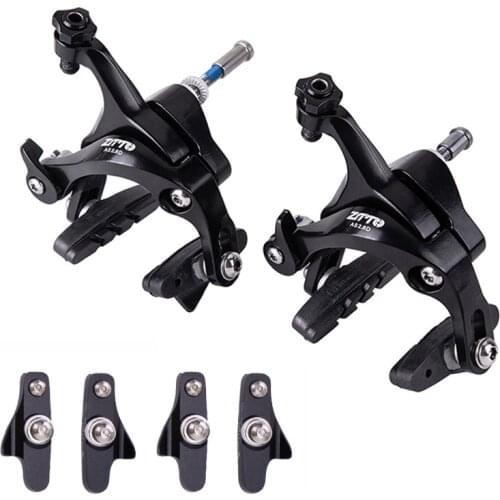 Road Bike Brake Dual Pivot Caliper Folding Bicycle Side Pull Rim Brake Center Mount Front Rear vs 105 R7000