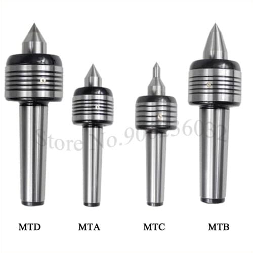 High precision MT1 MT2 MT3 MT4 MT5 Morse CNC lathe rotary center standard double cone head Live Center For Morse turning center