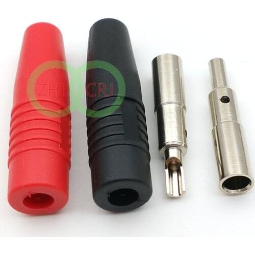 4mm silicone insulated Banana female Jack socket Plug connector New