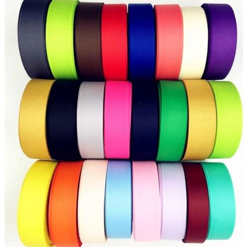 5 yards/lot) 7/8" 20mm Grosgrain Ribbon Hair Bow Party Christmas Wedding Decoration DIY Gift Wrapping