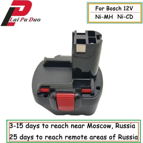 12V 3000mAh Ni-MH Battery for Bosch 12V Drill GSR 12 VE-2,GSB 12 VE-2,PSB 12 VE-2, BAT043 BAT045 BTA120 26073 35430