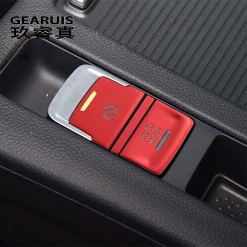 Car Styling For VW Volkswagen Passat B8 Magotan B8L CC Central Handbrake P A Auto switch Buttons Stickers Interior Accessories