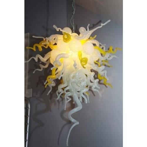 Free Shipping AC110/120/220/240V Chandelier LED Bulbs Beautiful Hand Blown Colored Glass