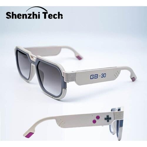 Wireless Bluetooth Audio Sunglasses Open Ear Headphones Music Anti Blue Ray Uv Protection Bluetooth 5.0 Low Latency Audio