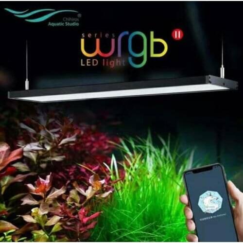 Chihiros WRGB LED APP Version Aquarium Lighting Aquatic Plant Light Full Specturn With 4-Channel Controller As Timer Sunrise
