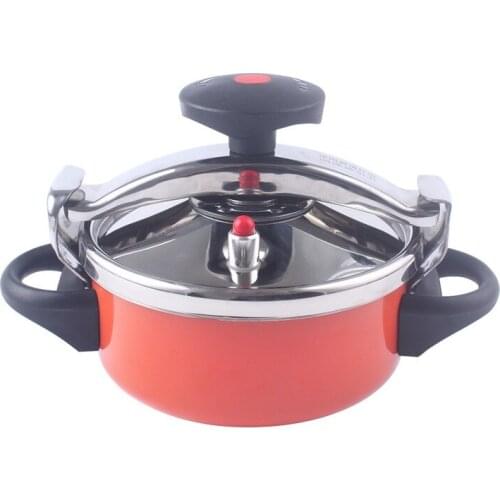 Dual-Use Gas Induction Pressure Cooker Soup Cooker Universal Pot Stainless Steel Mini Pressure Cooker Safe And Easy To Clean