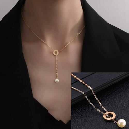 Innopes Pearl Necklaces For Women