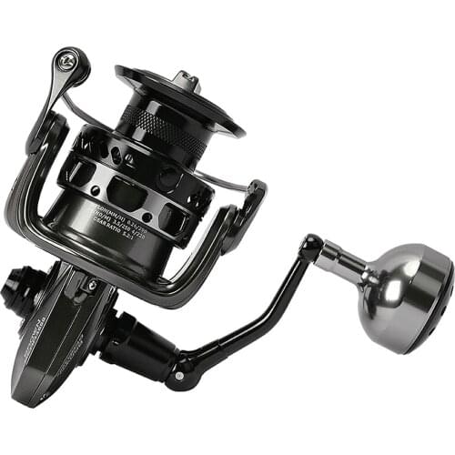 Tsurinoya Brown Bear Metal Jigging Anti Corrosion Saltwater Spining Fishing Reels 4000-7000 5.2:1/4.9:1 9+1B Max Drag 12-20kg