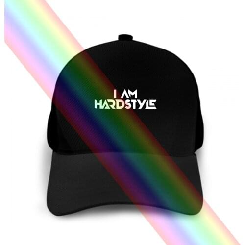 I Am Hardstyle Men Cap Hat Music Defqon Hardcore Dance Dj Techno Club Party Edm Cap Hat 100 Percent Cotton