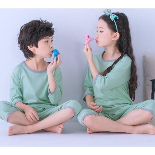 New Baby Kids Pajamas Boys Cotton Clothes 2pcs Set Cartoon Sleepwear Kids Pajamas for Girls Toddler Baby Outfits Child Pyjamas