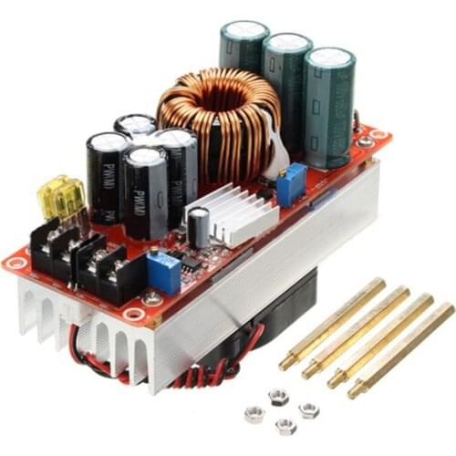 1800W 40A CC CV Boost Converter DC-DC Step Up Power Supply Adjustable Module DC 10V-60V to 12V-90V DIY kit Electric Unit Module