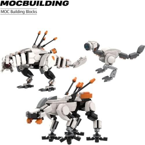 Robot Mini Super Large Childrens Thunder Tooth Machine DIY Assembly Monster Movie Series Building Block Toys