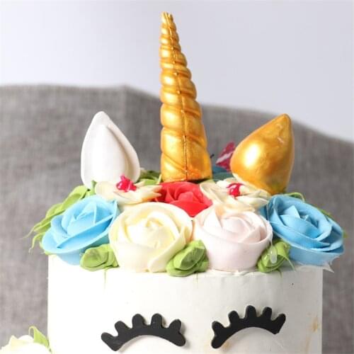 DIY Sugar craft Cake Vintage unicorn Silicone Mold Fondant Mold Cake decorating Tools Gum paste Mold