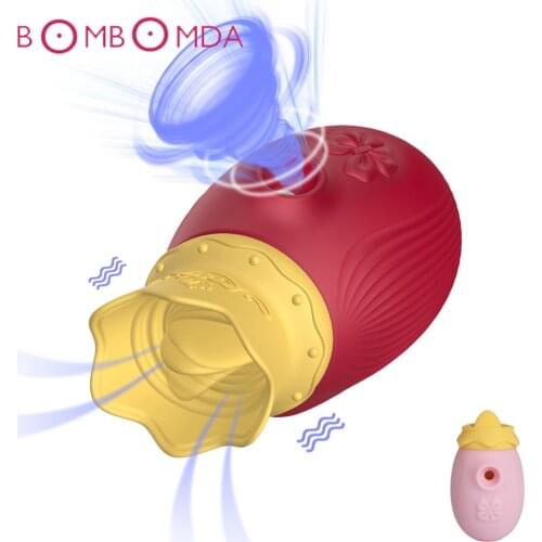 Sucking Vibrator for Women Sucker Clitoris Suction Tongue Vibrator Female Clitoris Stimulator Sex Pussy licking Toys For couples
