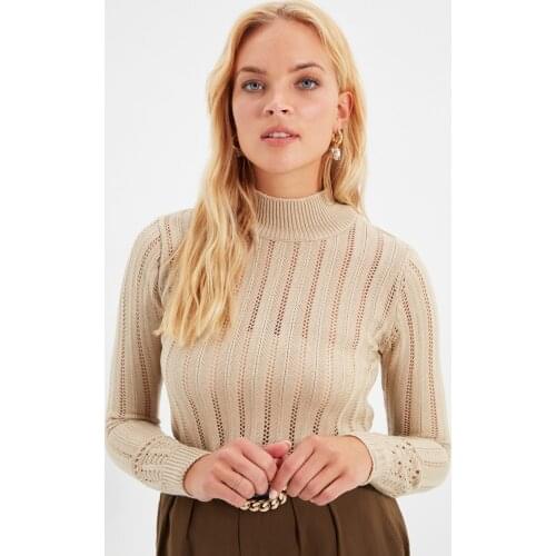 Trendyol Cellular Knitwear Sweater TWOAW22KZ2395