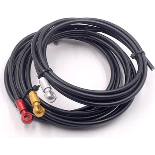 1pc 2M Universal MTB Mountain Bike Reinforce Hydraulic Brake Oil Hose Fuel Pipe Tube Line for Shimano SLX O XT XTR BH90 Pipe