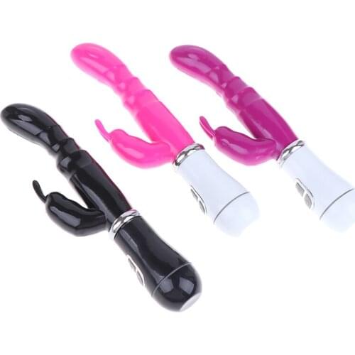 Vibration Rabbit Vibrator Clitoris Stimulator Dildo G Spot Massager FemaleSextoy