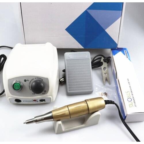Strong 207B Electric Nail Drill 65W Milling Machine for Manicure Pedicure Nail Drill Apparatus for Manicure Machine Tool