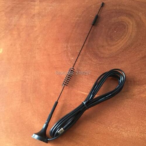 Free Shipping 5pcs Antenna 433Mhz High Gain 10dbi Sma Male Connector Aerial With 300cm RG174 Cable Magnetic Base