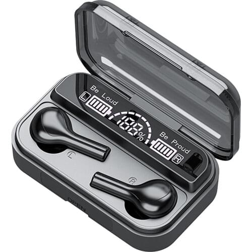 Bluetooth 5.0 Headset TWS Wireless Earphones Mini Earbuds 9D Stereo Headphones Mini Earbuds Stereo Headphones IPX5 Waterproof