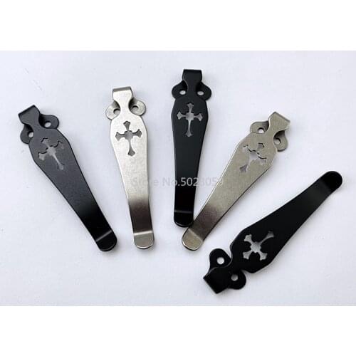 C81 C10 C11 folding knife Back Clips Titanium Pocket Knife Clip Kydex Back Clips waist Clip