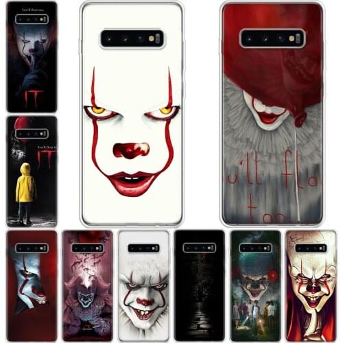 Pennywise The Clown Horror Phone Case For Samsung Galaxy A71 A70 A51 A50 A41 A40 A30 A21 A10 A01 A90 A20S A20E A10S M30S A6 A7 A