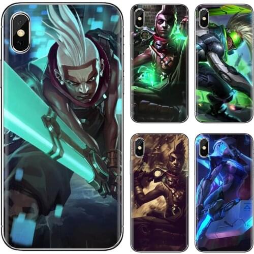 EKKO-LOL-C-game-characters For Huawei Mate 20 30 40 7 8 9 10 Lite Pro P Smart 2018 2019 Plus G7 G8 Silicone Cover Bag