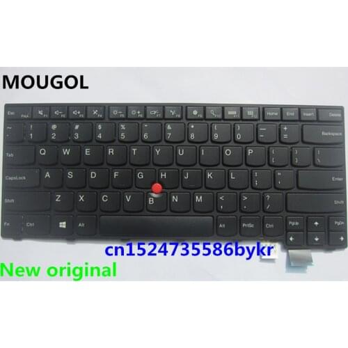 MOUGOL New original US keyboard For ThinkPad 13 (1st gen) (20GK 20GJ) T460S FRU 00PA411 00PA441 00PA523 00PA493 01YT100 01YR046