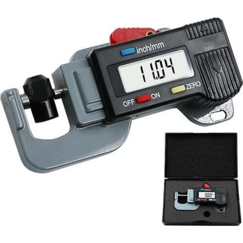 0 to 12.7mm 0.01mm Portable Precise Digital Thickness Gauge Meter Metal Tester Micrometer leather paper plastic thickness meter