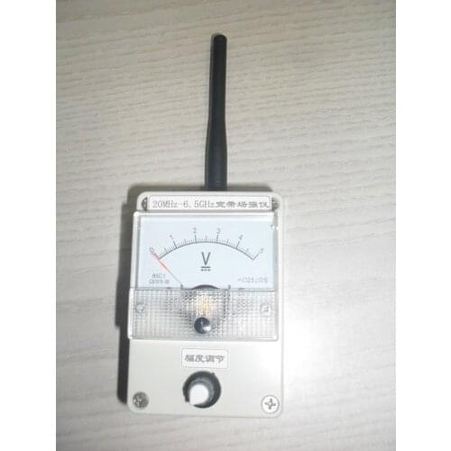 20MHz-6.5GHz Broadband Field Strength Meter RF Field Intensity Meter Anti-GPS Positioning Detector