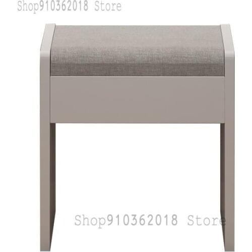 Net Red Stool Home Bedroom Small Modern Simple Lazy Cute Bedroom Dressing Table Makeup Chair Girl Low Stool