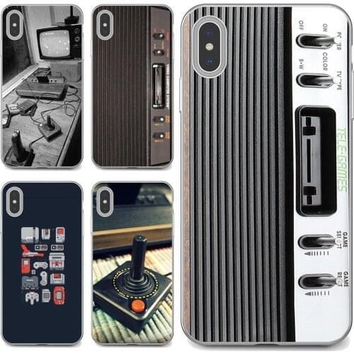 For Samsung Galaxy S7 S8 S9 S10E S20 FE Note 10 20 Edge Lite Plus Ultra Soft TPU Cover Atari-2600-Console-Old-School