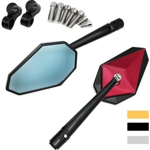 Rearview Mirror Universal For DUCATI Monster S4 S4R S4RS Streetfighter S/848 750 SPORT 1000 S SE Motorcycle Side 10mm 8mm Screw