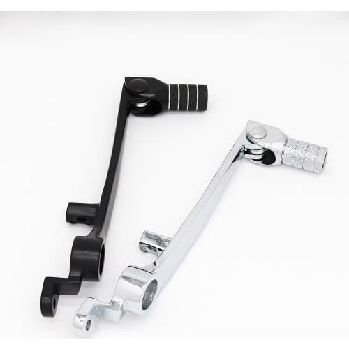 Motorcycle parts Folding Brake Shift Pedal Foot Lever For Suzuki GSXR GSX-R 600 750 1000 Black & Chrome GSXR600 GSXR750 GSXR1000