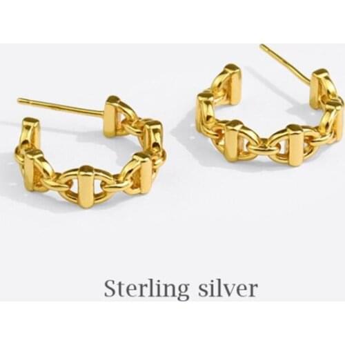 Sole Memory Shiny Cute Geometric Personality 925 Sterling Silver Fashion Female Stud Earrings SEA821