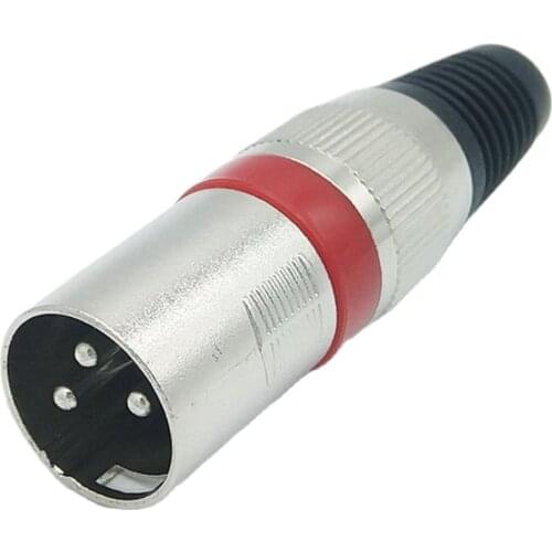 3Pin Male XLR connector for Microphone Speaker amplifier player connector
