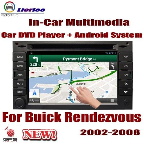 For Buick Rendezvous 2002-2008 Car Radio DVD Player GPS Navigation Android multimedia Display System Audio Video Stereo