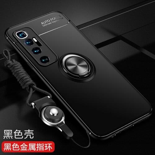 For Xiaomi Mi 10 Ultra Case Soft Silicone With Stand Ring Shockproof Protective Back Cover case for xiaomi mi10 ultra 10ultra
